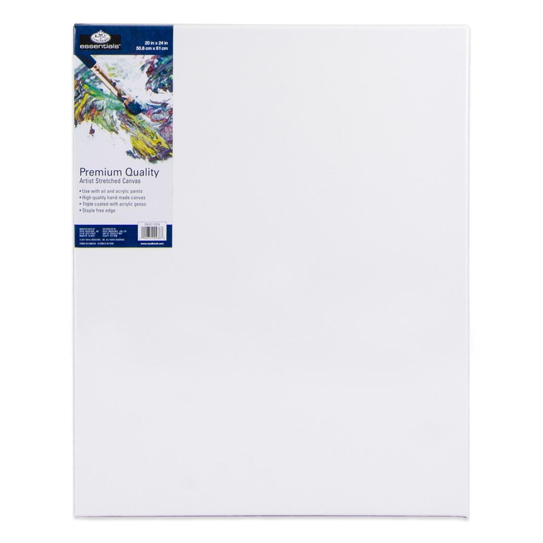 Royal & Langnickel Essentials Stretched Canvas 20x24"