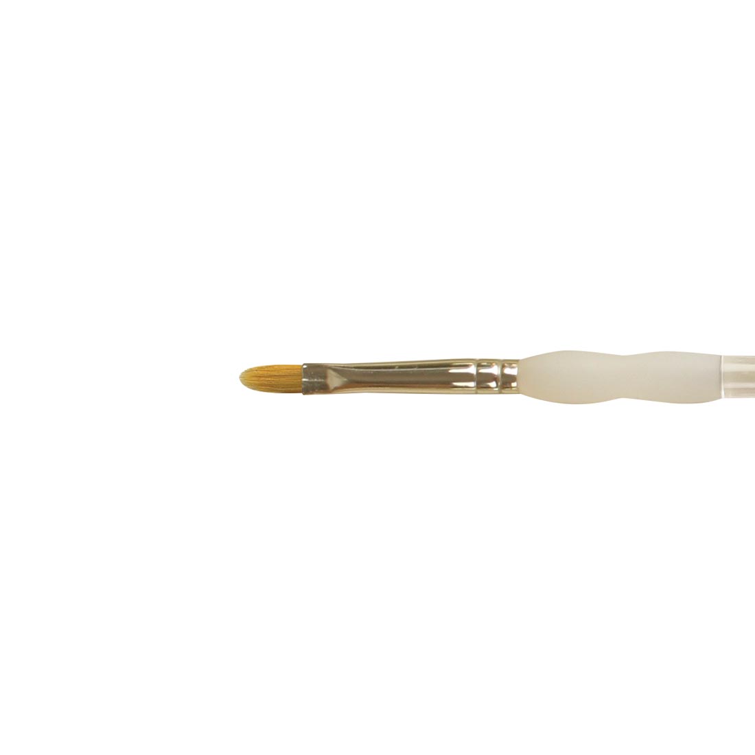 Royal & Langnickel Soft Grip Gold Taklon Brush Filbert Size 4