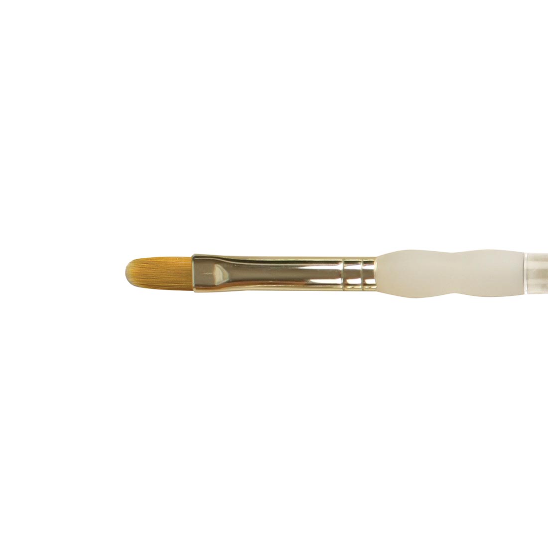 Royal & Langnickel Soft Grip Gold Taklon Brush Filbert Size 8