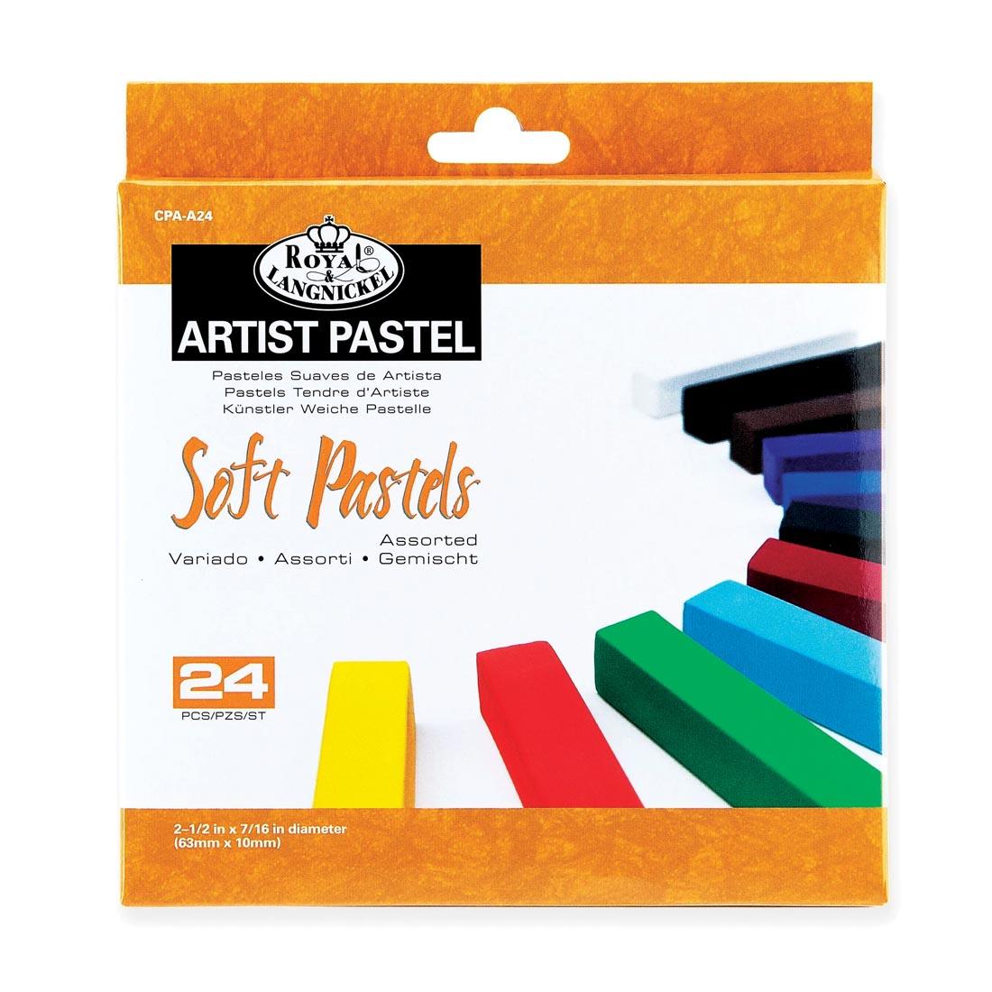 Soft Pastels 24-Color Basic Set by Royal & Langnickel