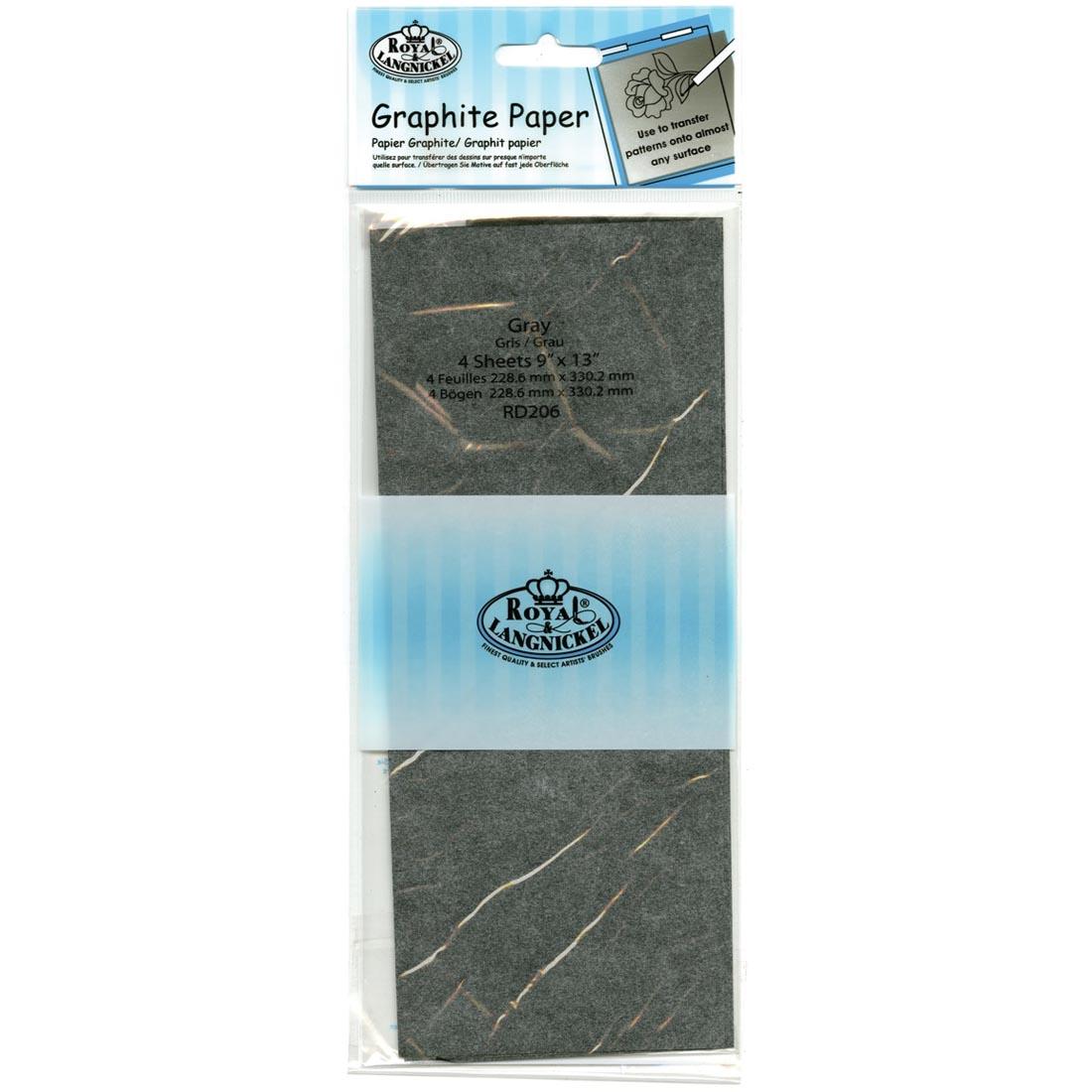 Royal & Langnickel Graphite Paper in the package