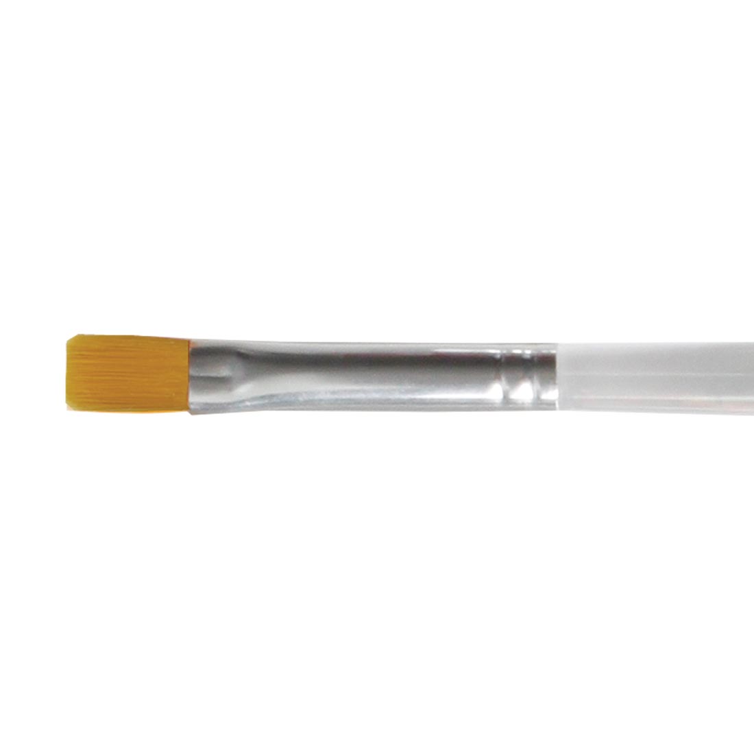Royal & Langnickel Clear Choice Gold Taklon Brush Flat Size 10