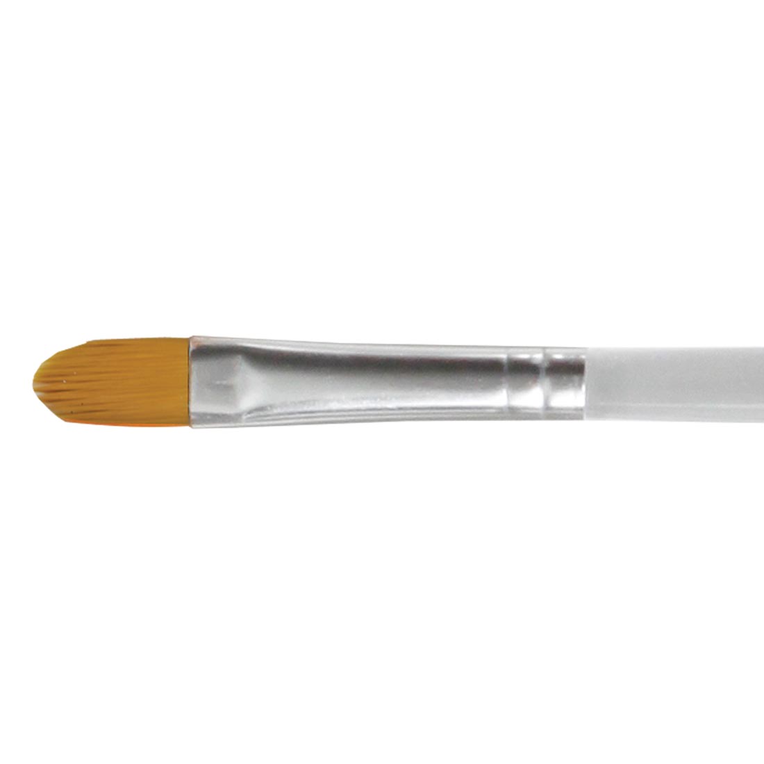 Royal & Langnickel Clear Choice Gold Taklon Brush Filbert Size 10
