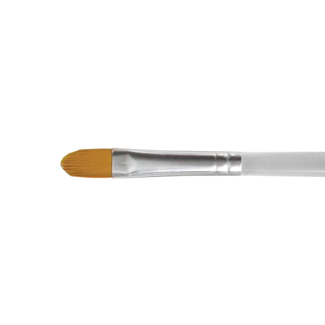 Royal & Langnickel Clear Choice Gold Taklon Brush Filbert Size 4