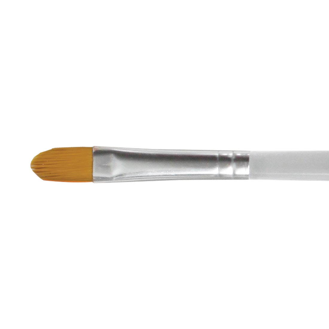 Royal & Langnickel Clear Choice Gold Taklon Brush Filbert Size 8