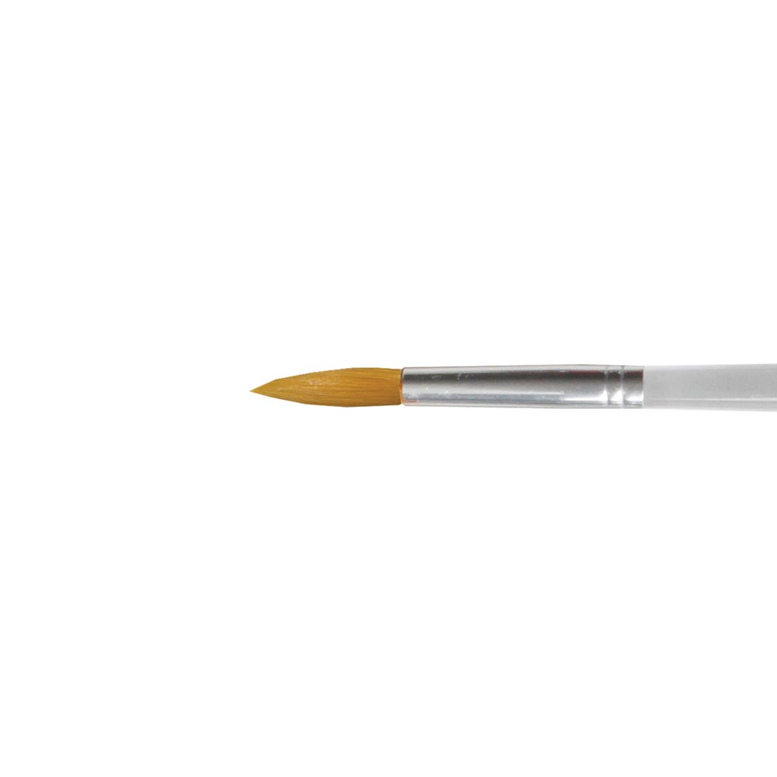 Royal & Langnickel Clear Choice Gold Taklon Brush Round Size 1