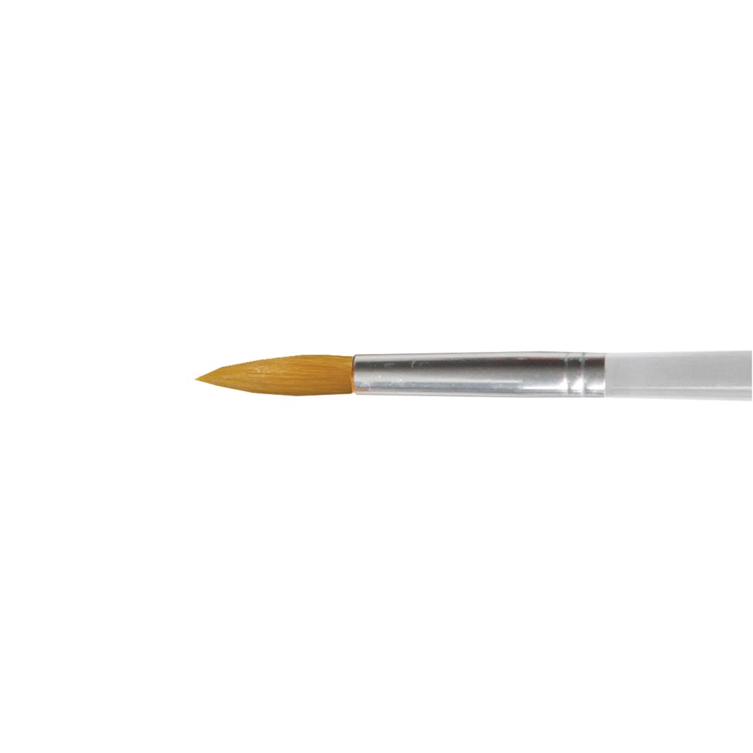 Royal & Langnickel Clear Choice Gold Taklon Brush Round Size 3