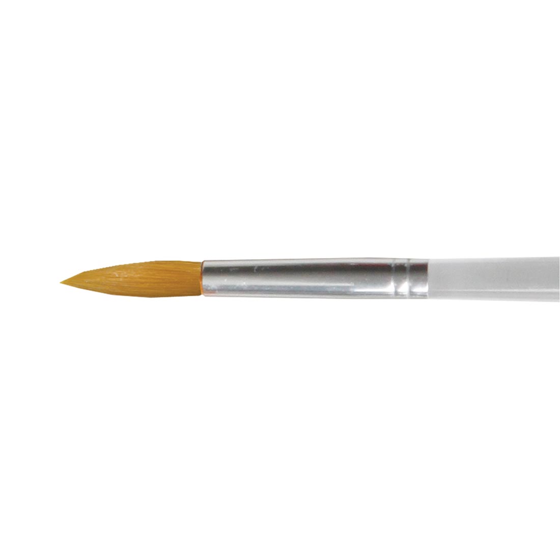 Royal & Langnickel Clear Choice Gold Taklon Brush Round Size 8
