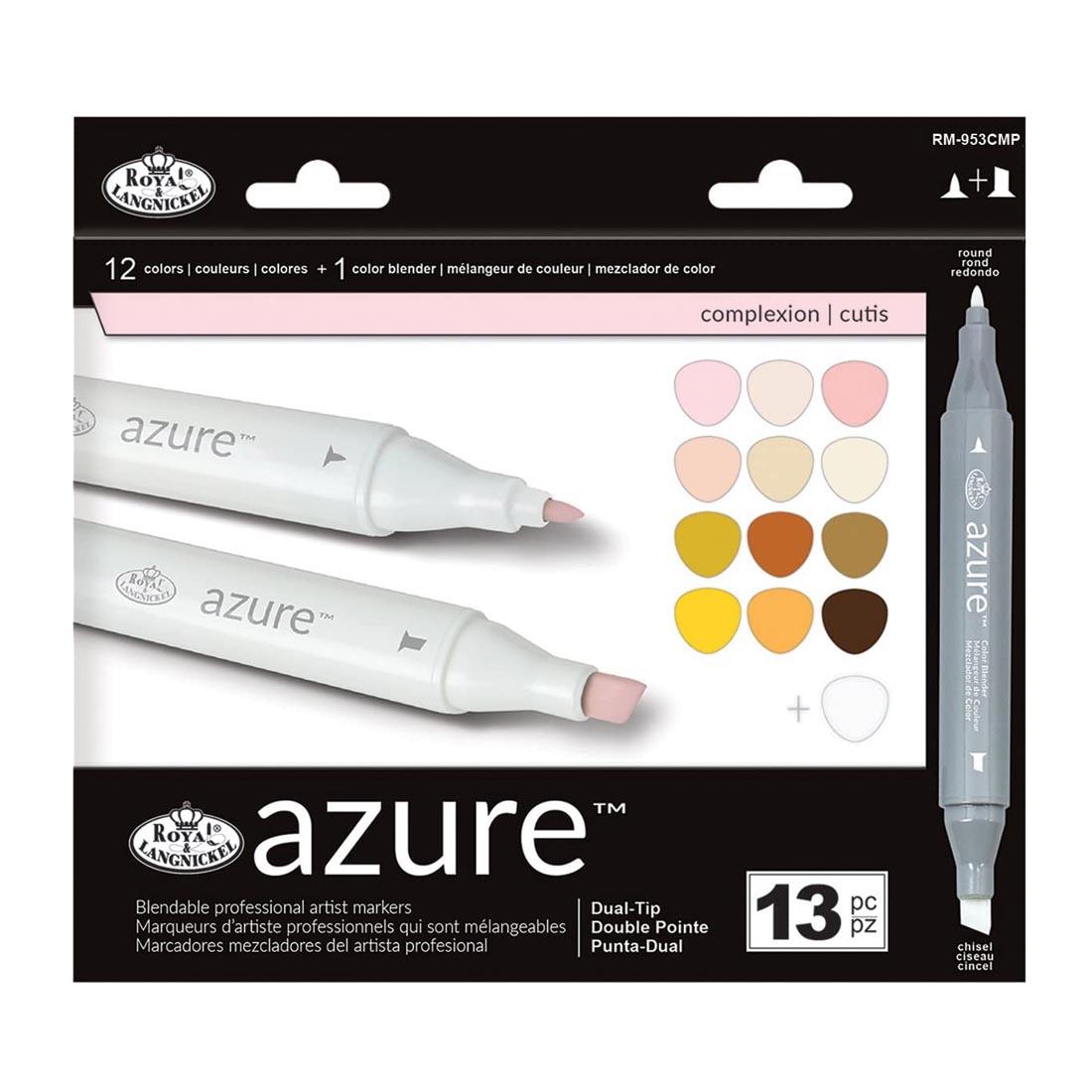 Royal & Langnickel Azure 13-Count Complexion Marker Set