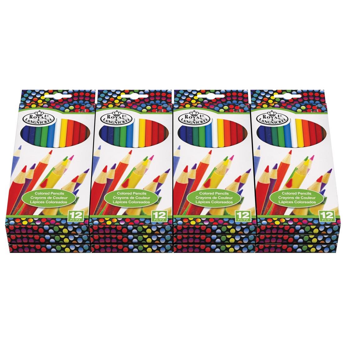 Royal & Langnickel Essentials Colored Pencils 144-Count Class Pack