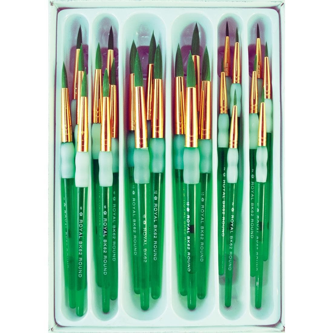 Royal & Langnickel Big Kid's Choice Lil' Grippers 24-Count Round Brush Assortment