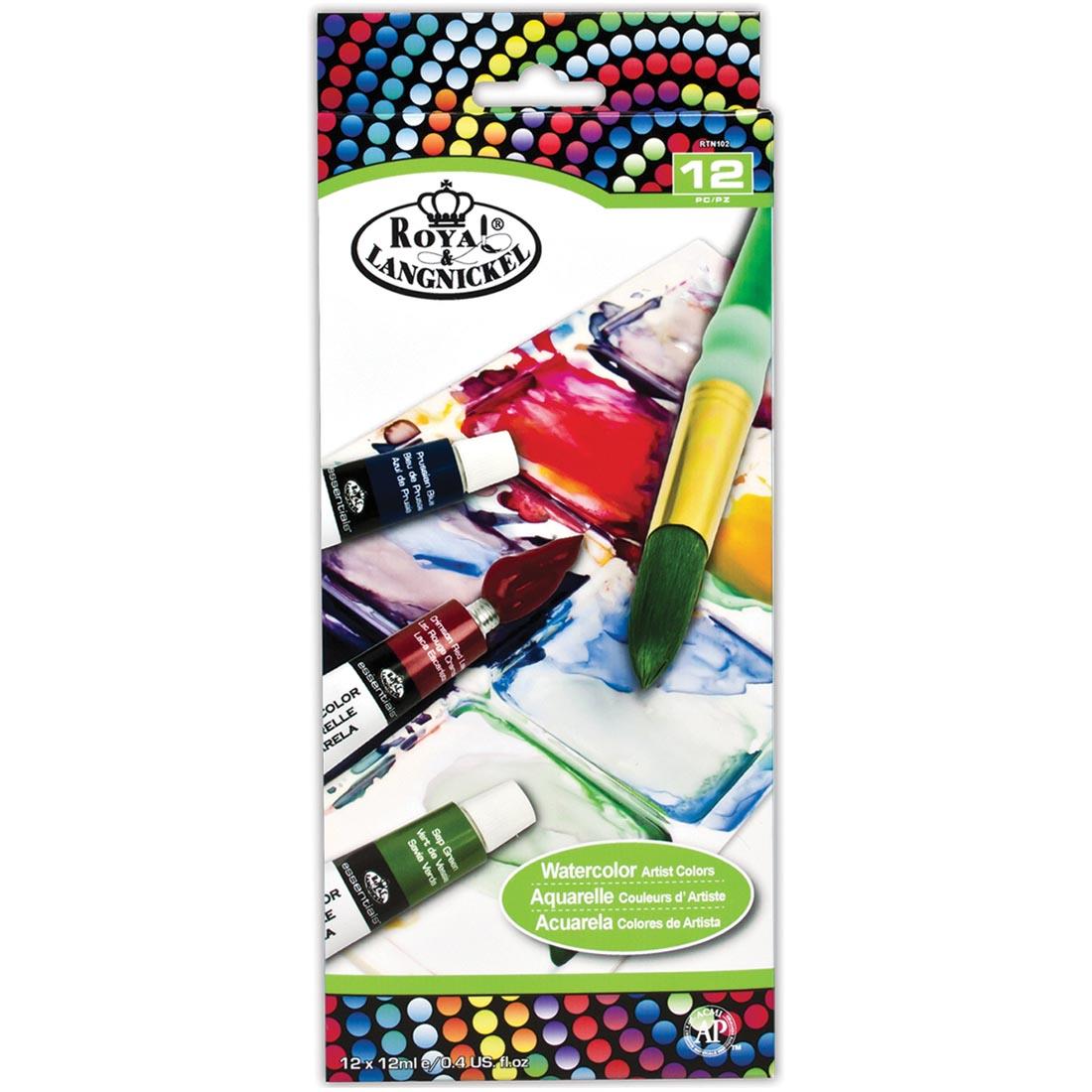 Royal & Langnickel 12-Color Watercolor Set