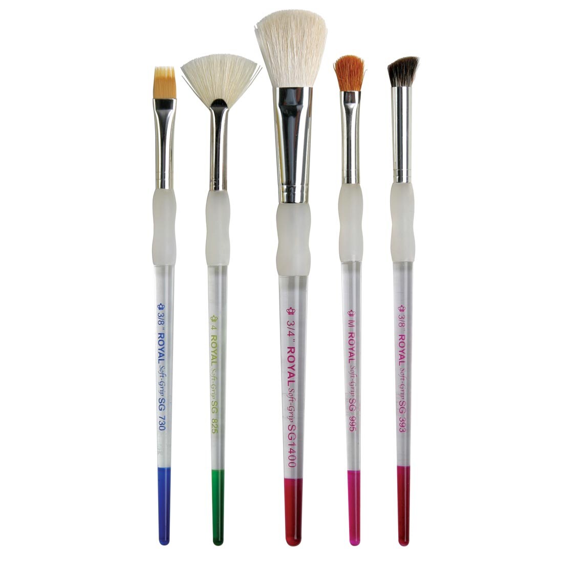 Royal & Langnickel Soft Grip Texture Brush Set