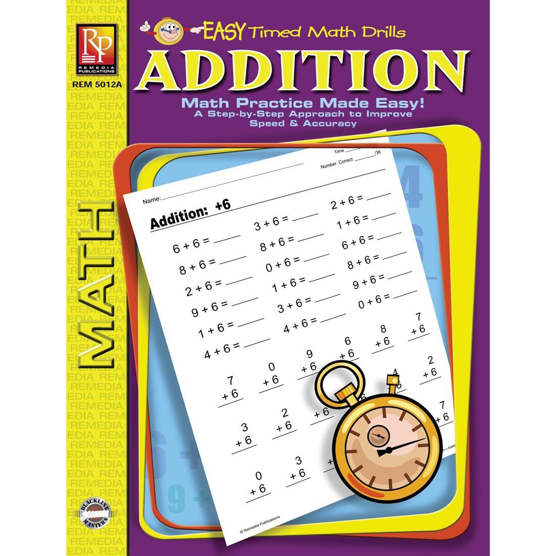 Easy Timed Math Drills Addition