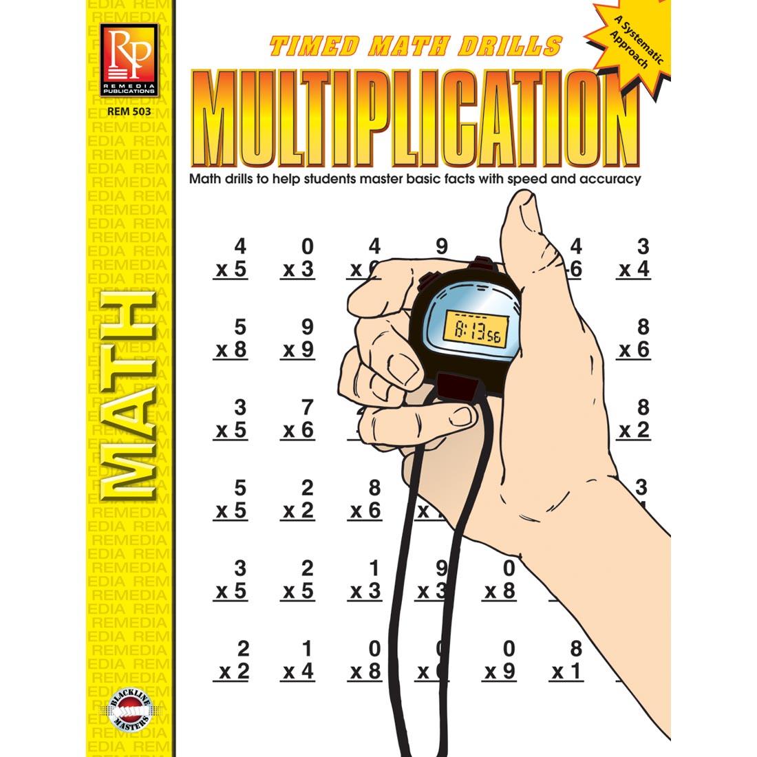 Timed Math Drills Multiplication