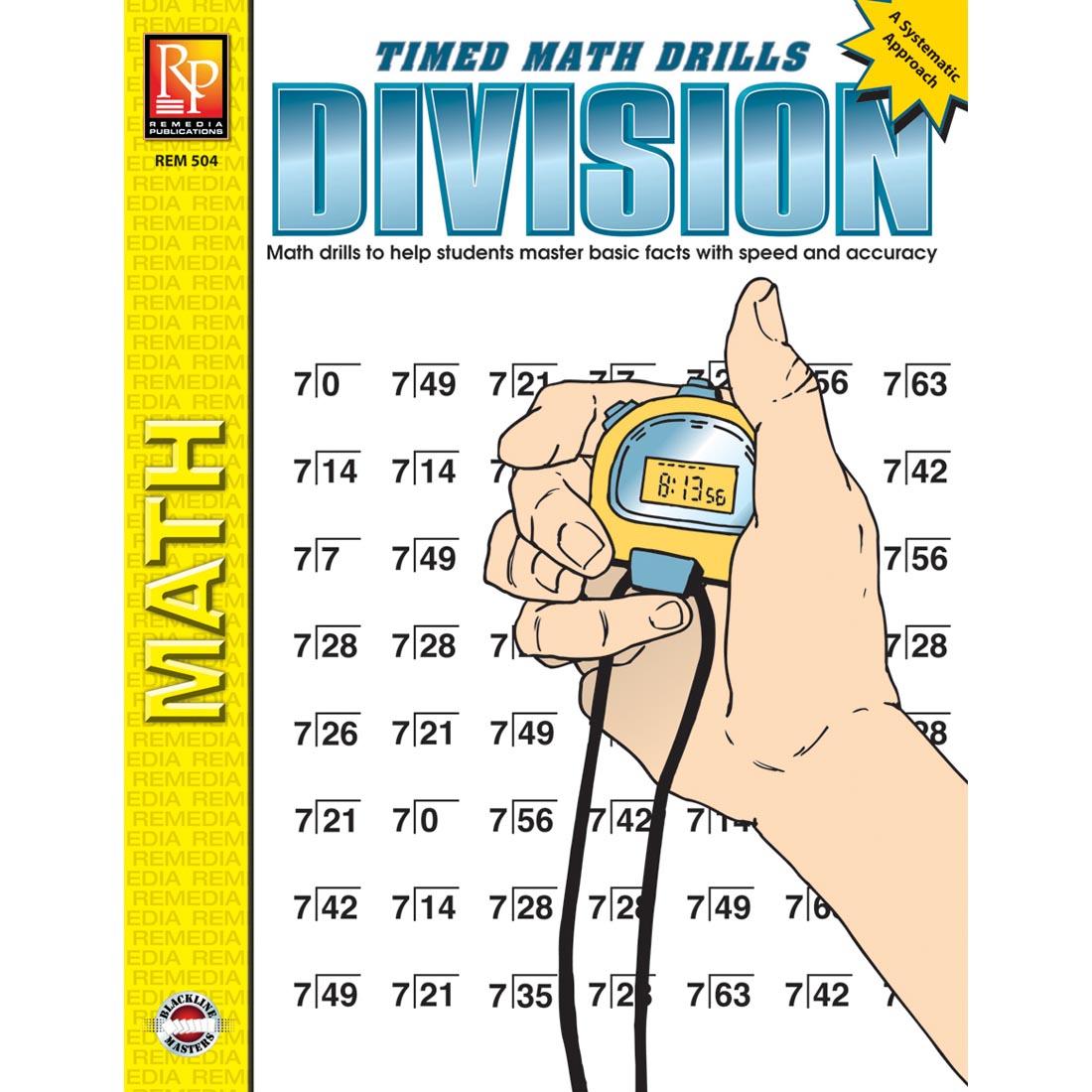 Timed Math Drills Division