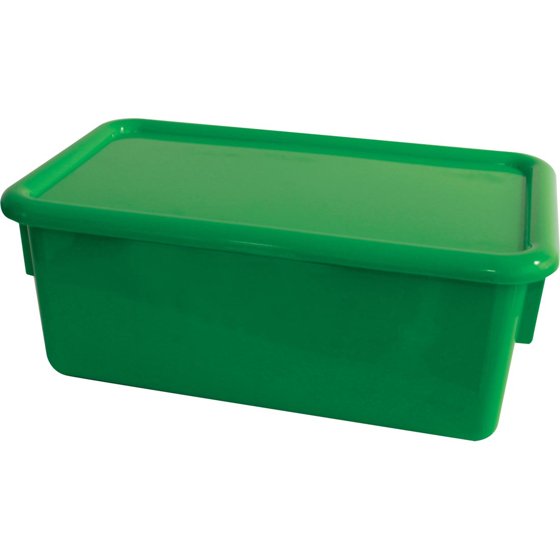 Green Medium Stowaway Box by Romanoff Products