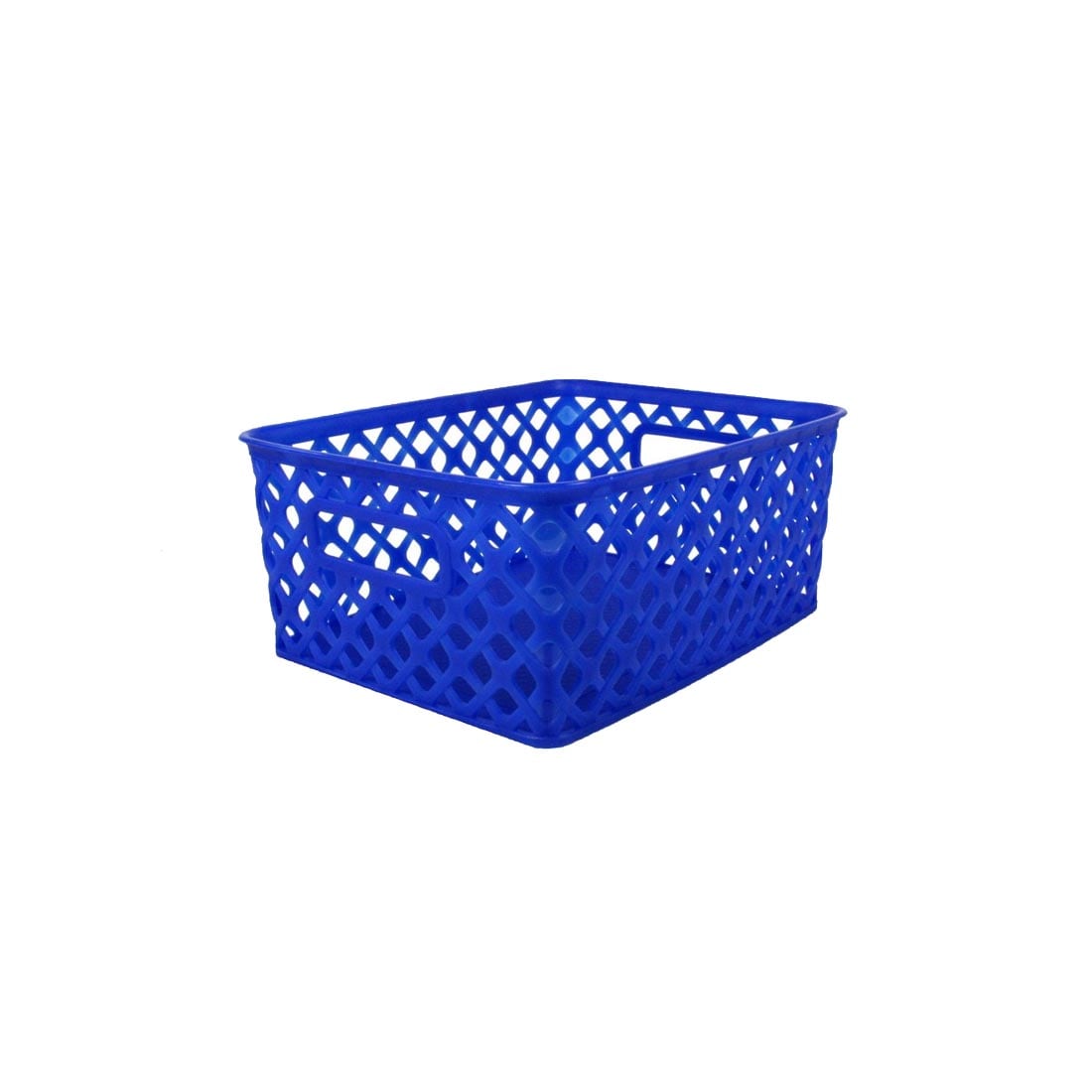 Romanoff Products Small Blue Weave Storage Basket