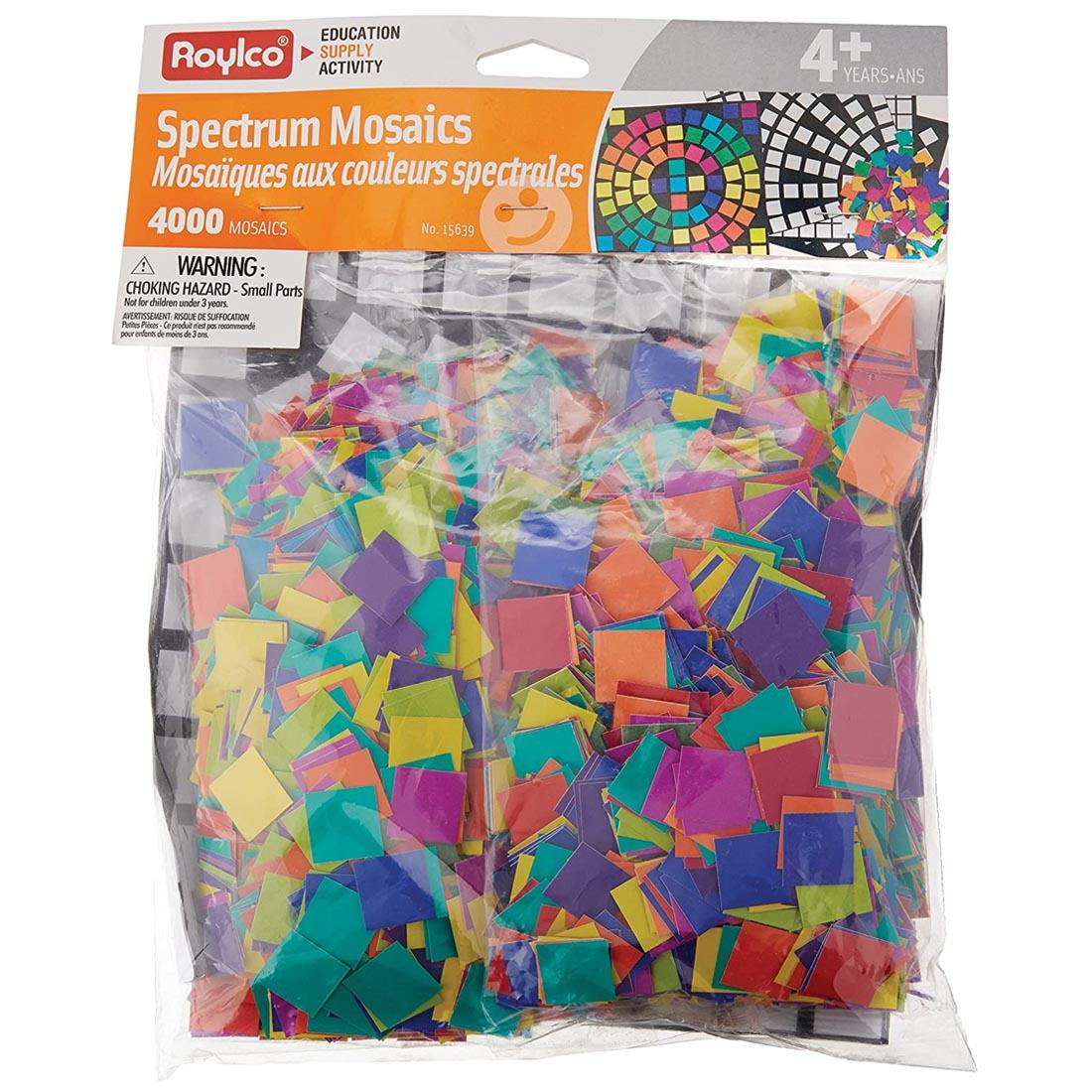 Package of Roylco Spectrum Mosaics