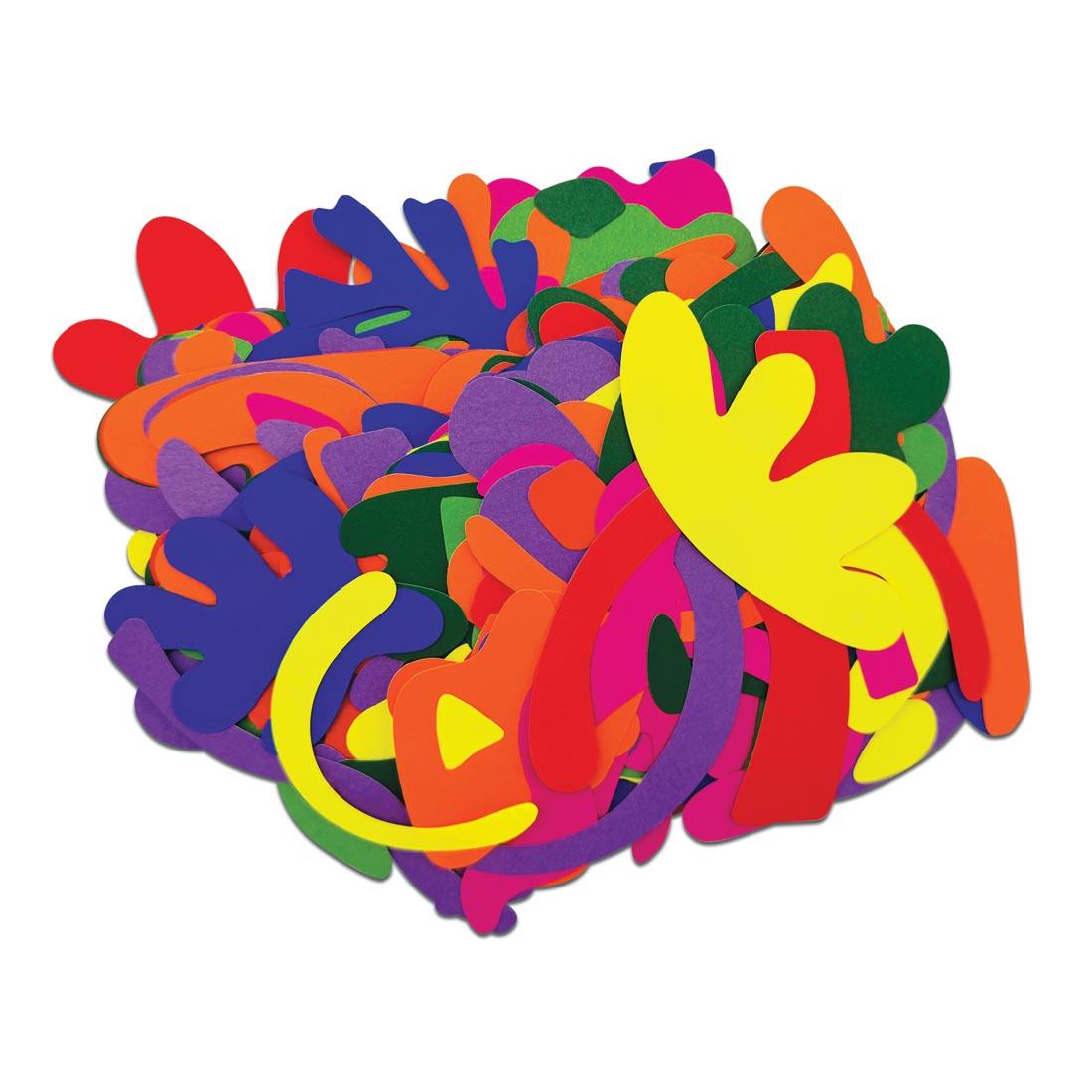 pile of Matisse Collage Shapes by Roylco