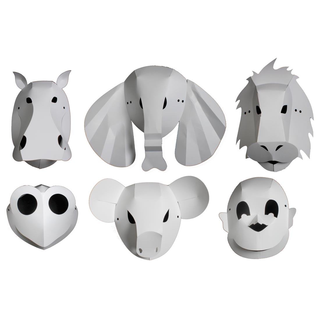 Roylco Wild Animal Fold-Up Masks