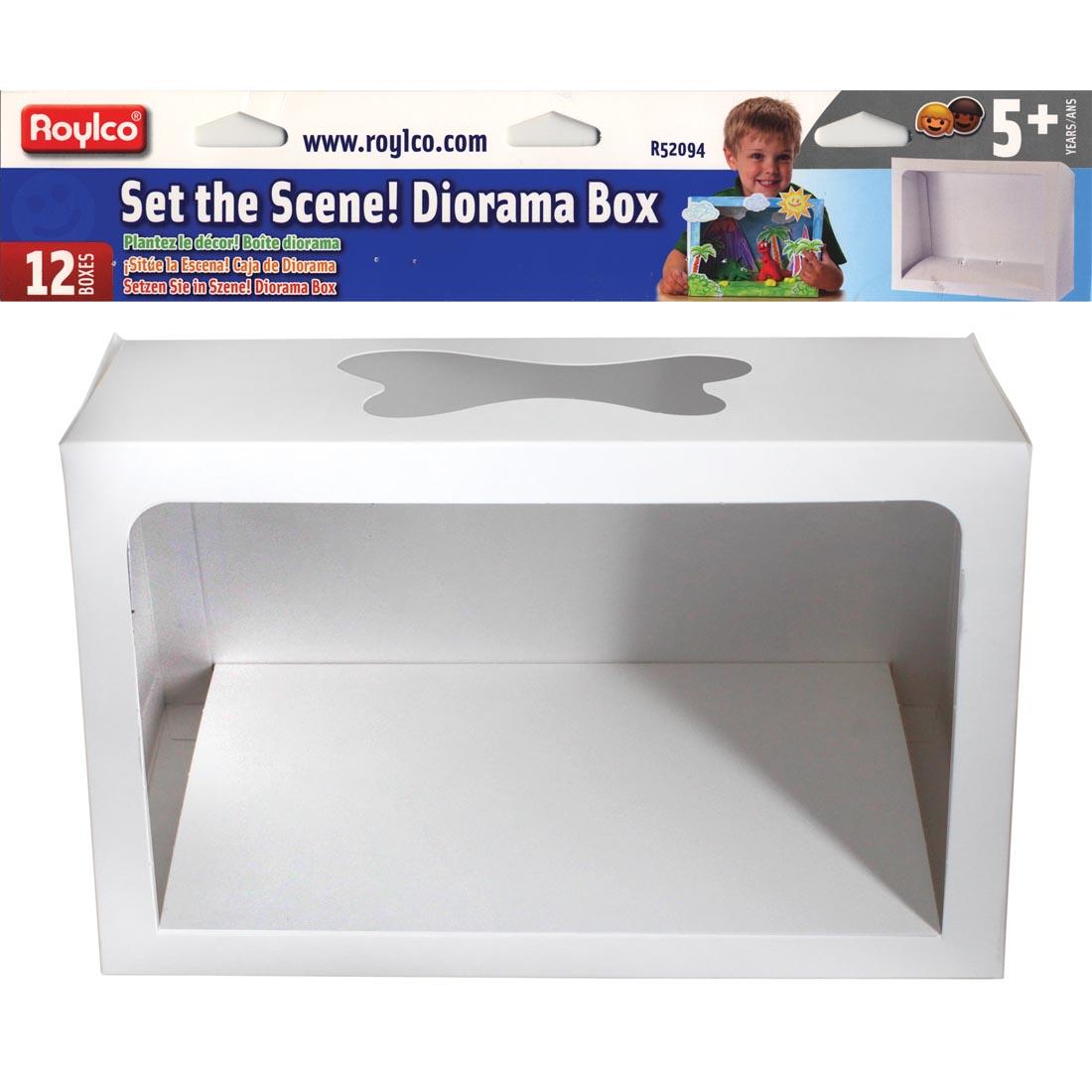 Roylco Set The Scene Diorama Boxes - Set of 12