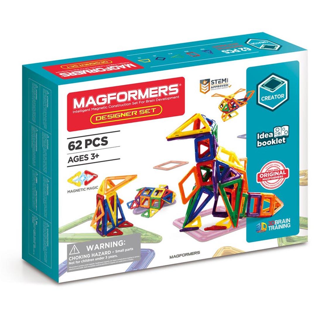 Magformers 62-Piece Designer Set