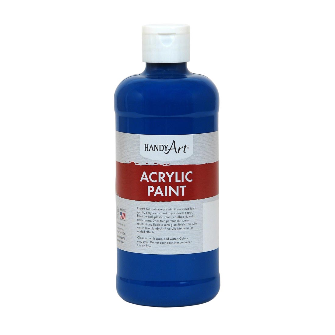 Pint Bottle of Ultra Blue Handy Art Acrylic Paint