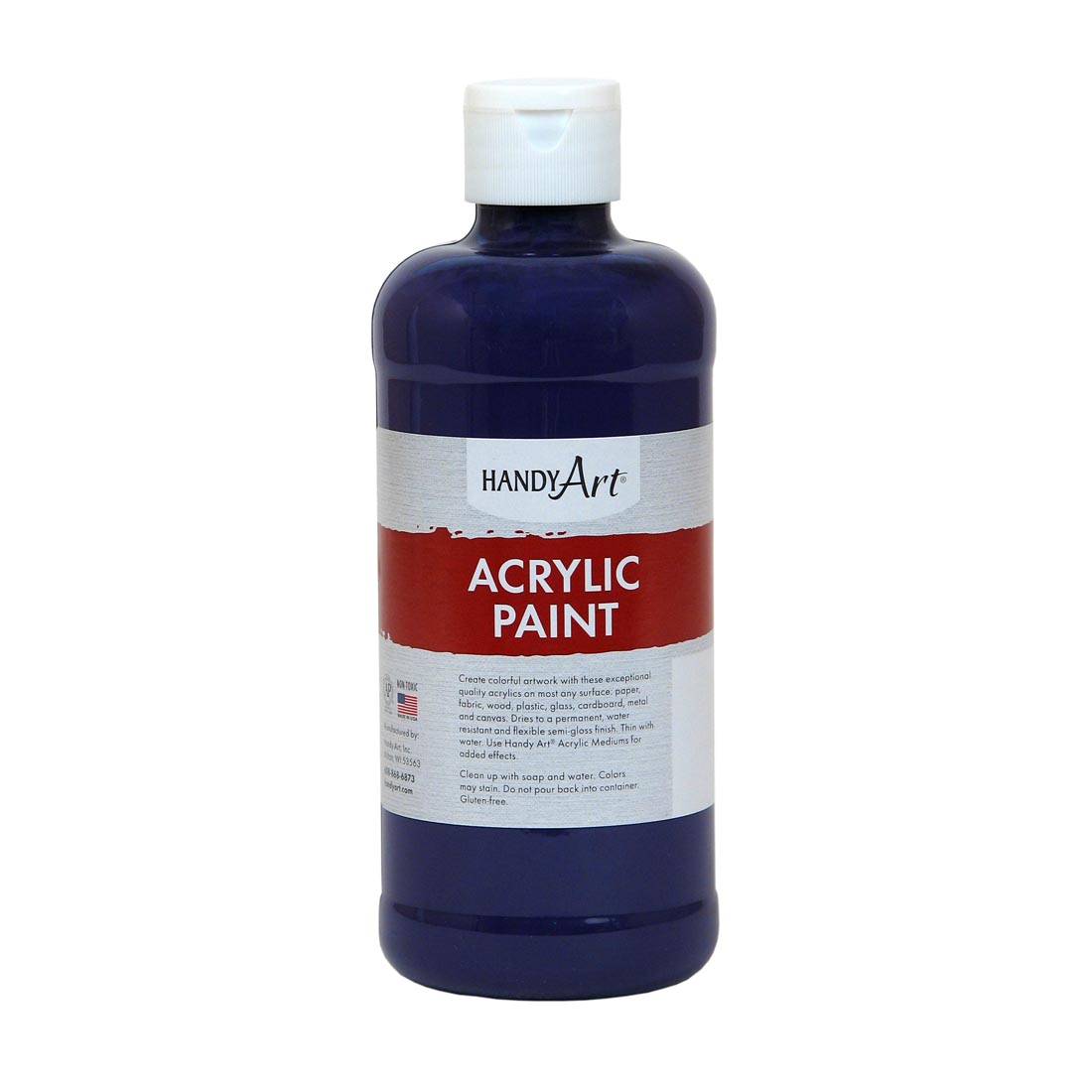 Pint Bottle of Violet Handy Art Acrylic Paint