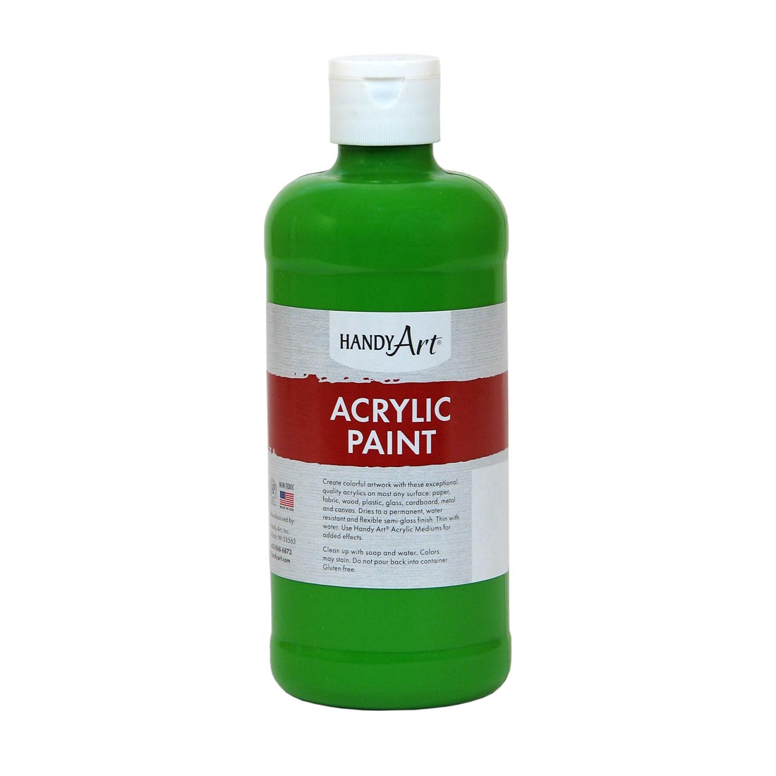 Pint Bottle of Light Green Handy Art Acrylic Paint