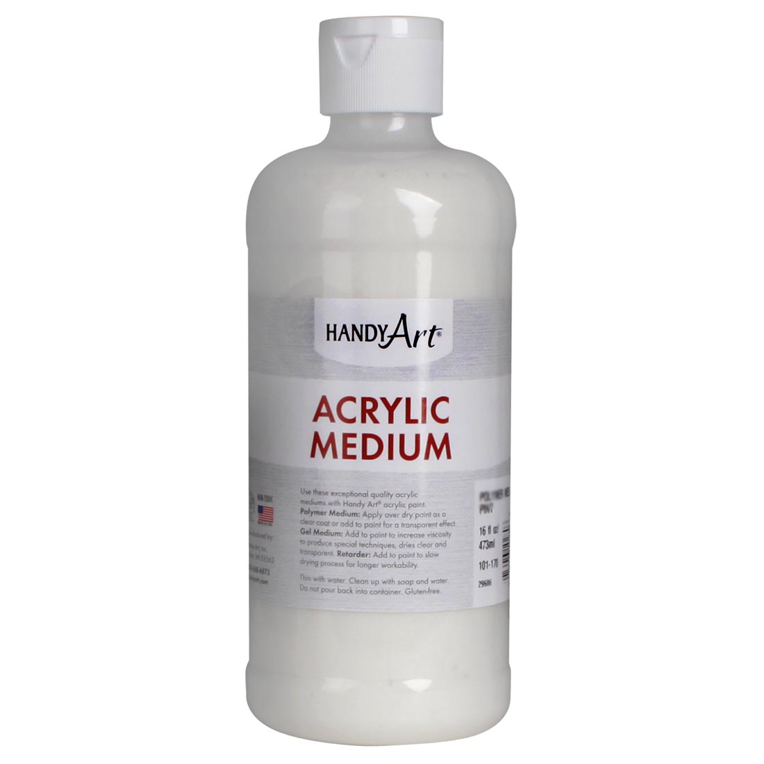 Pint Bottle of Handy Art Acrylic Gloss Medium