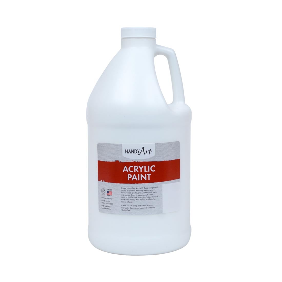 1/2 Gallon of Titanium White Handy Art Acrylic Paint