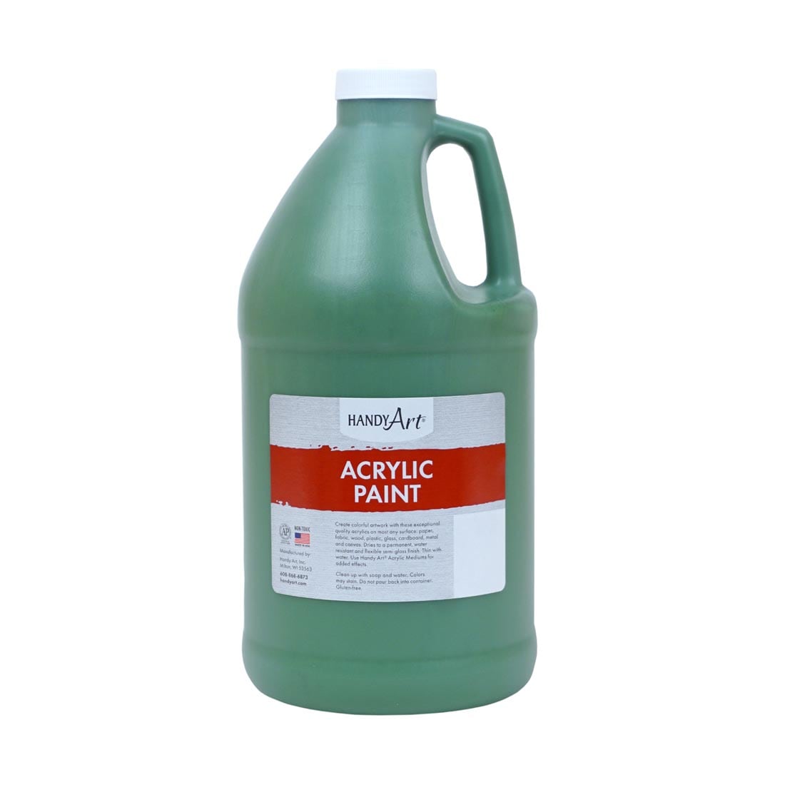 1/2 Gallon of Green Oxide Handy Art Acrylic Paint