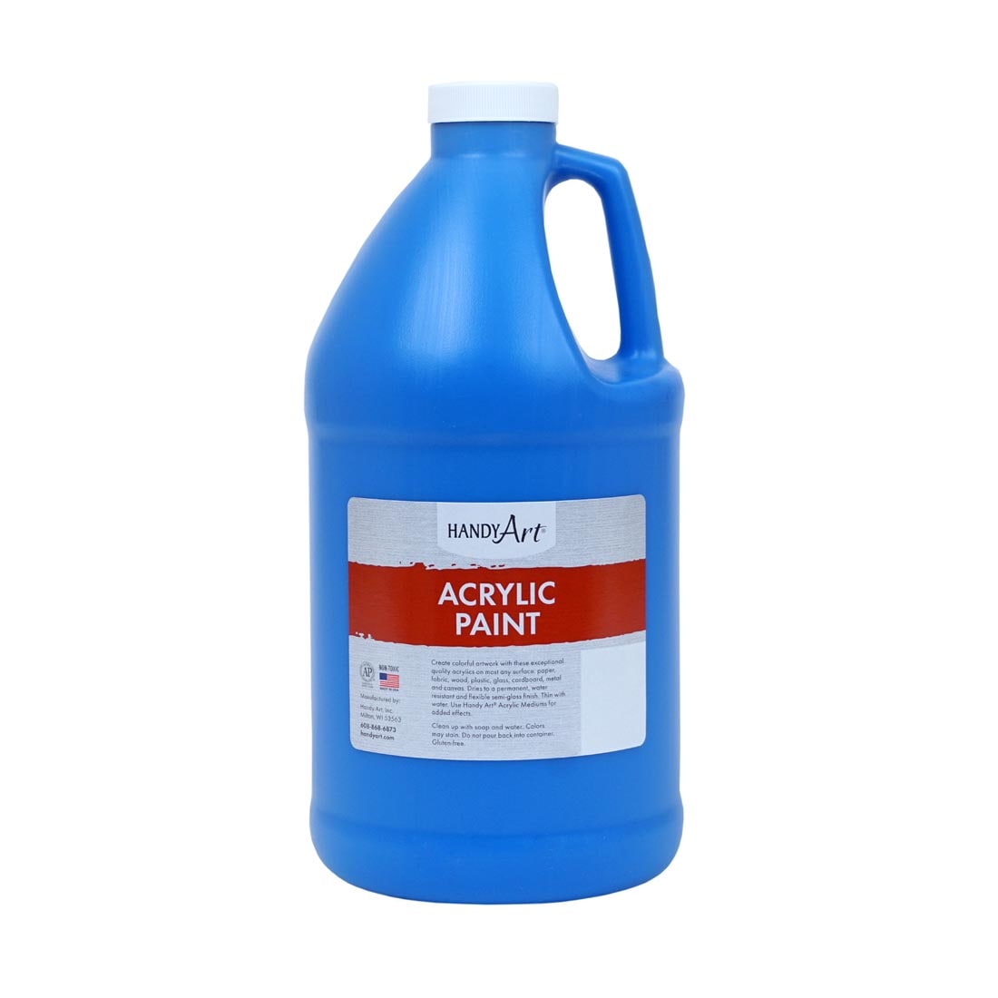 1/2 Gallon of Cobalt Blue Handy Art Acrylic Paint