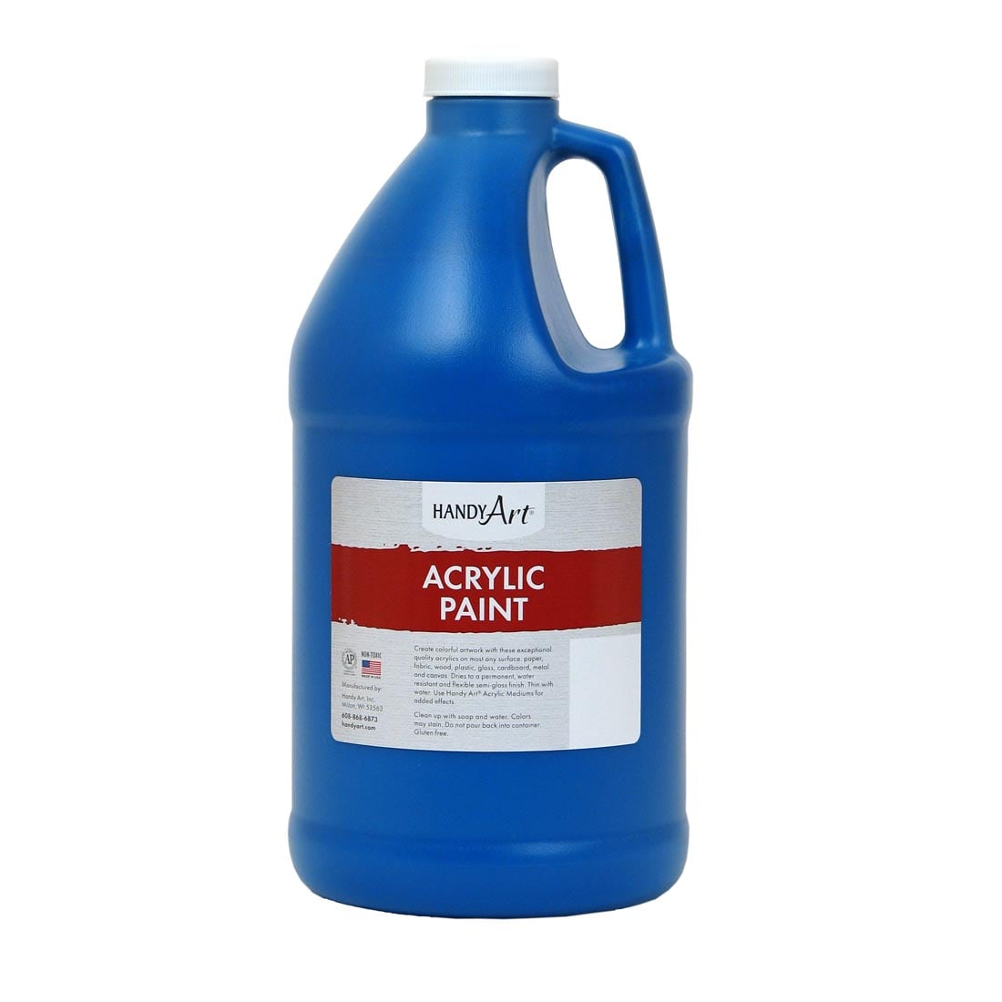 1/2 Gallon of Phthalo Blue Handy Art Acrylic Paint