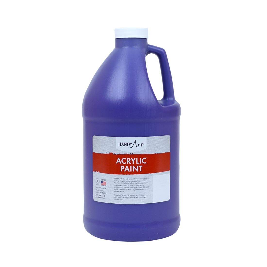 1/2 Gallon of Violet Handy Art Acrylic Paint