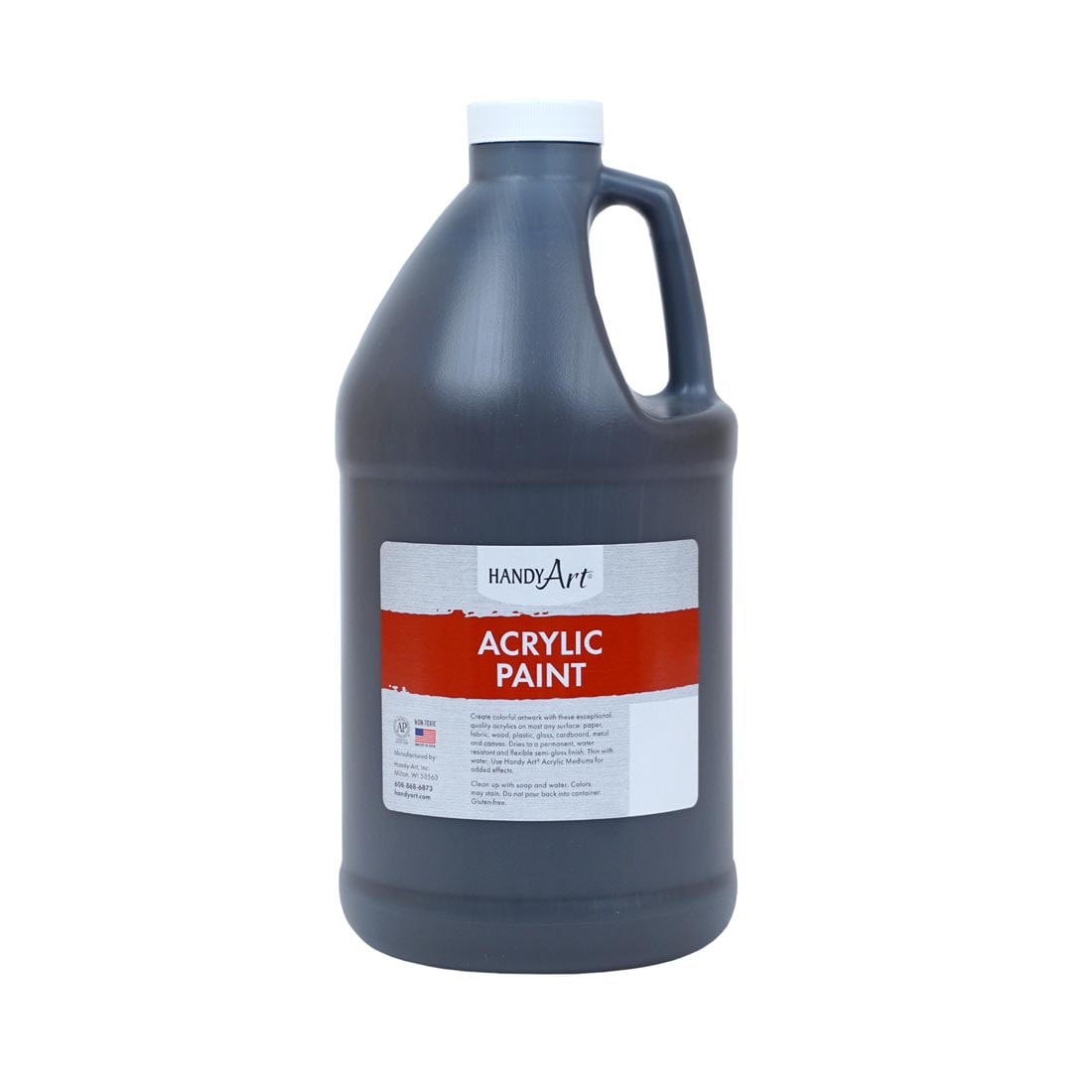 1/2 Gallon of Raw Umber Handy Art Acrylic Paint