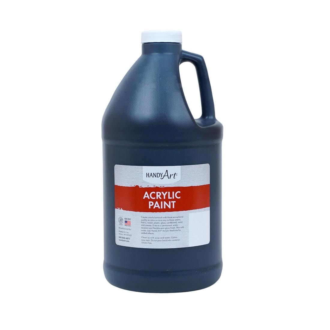 Handy Art Acrylic Paint - Half-Gallon - Mars Black