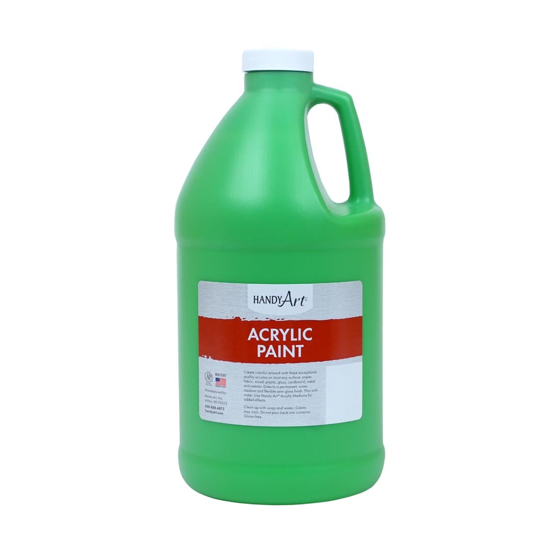 1/2 Gallon of Light Green Handy Art Acrylic Paint