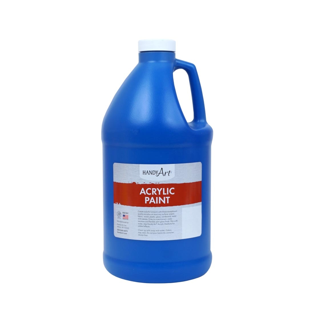 1/2 Gallon of Primary Blue Handy Art Acrylic Paint