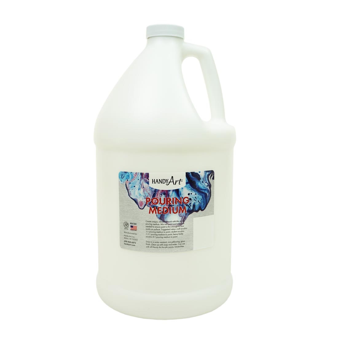 Gallon jug of Handy Art Pouring Medium