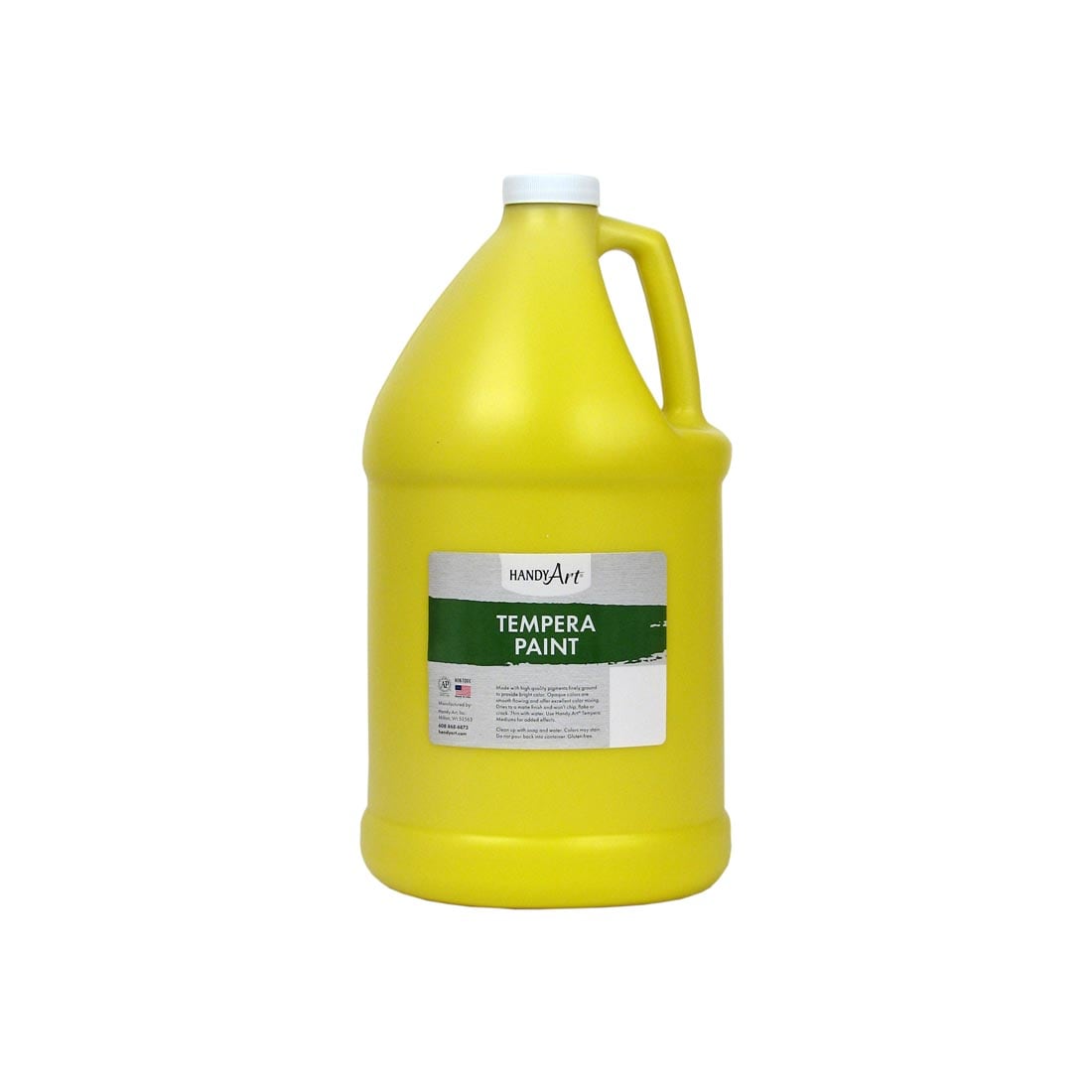 Gallon of Yellow Handy Art Tempera Paint