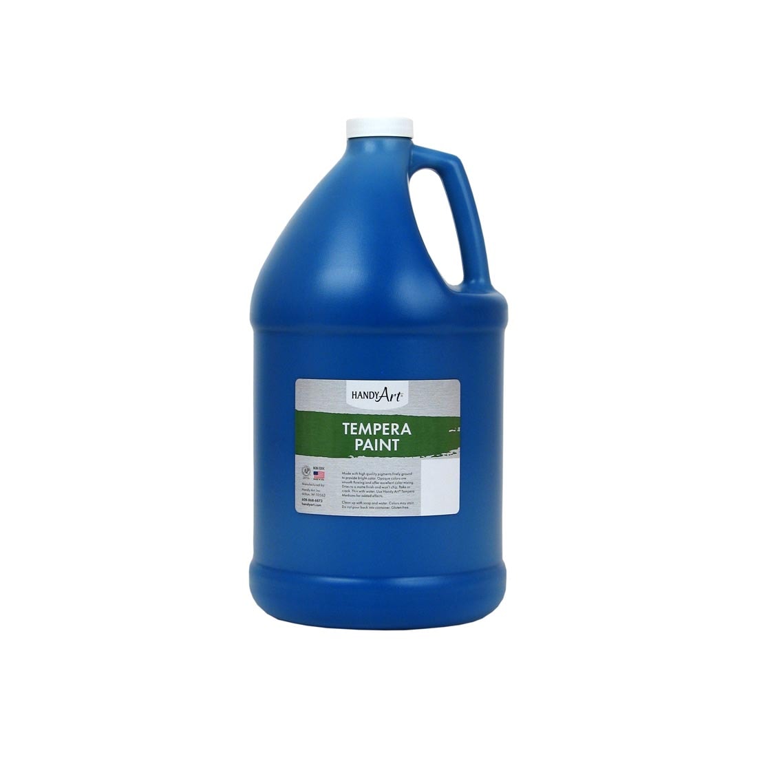 Gallon of Blue Handy Art Tempera Paint