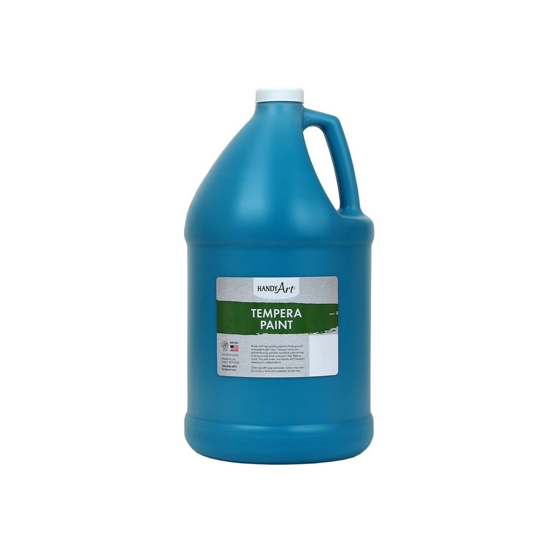 Gallon of Turquoise Handy Art Tempera Paint