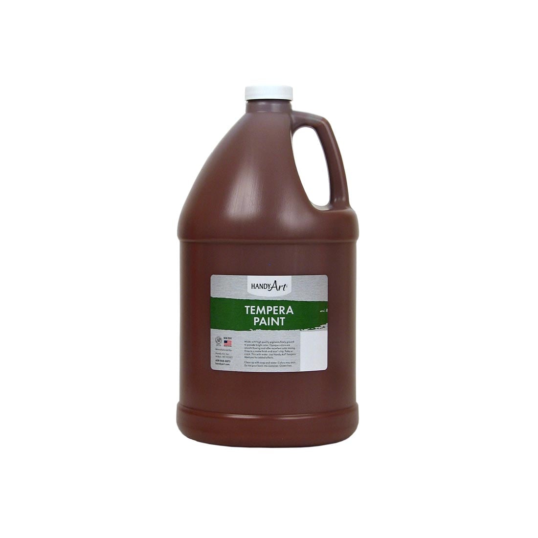 Gallon of Brown Handy Art Tempera Paint