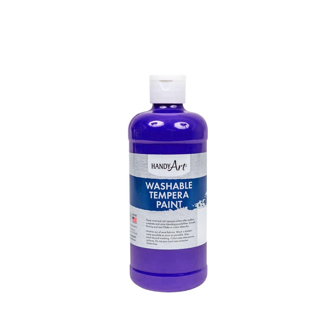 Pint bottle of Violet Handy Art Washable Tempera Paint