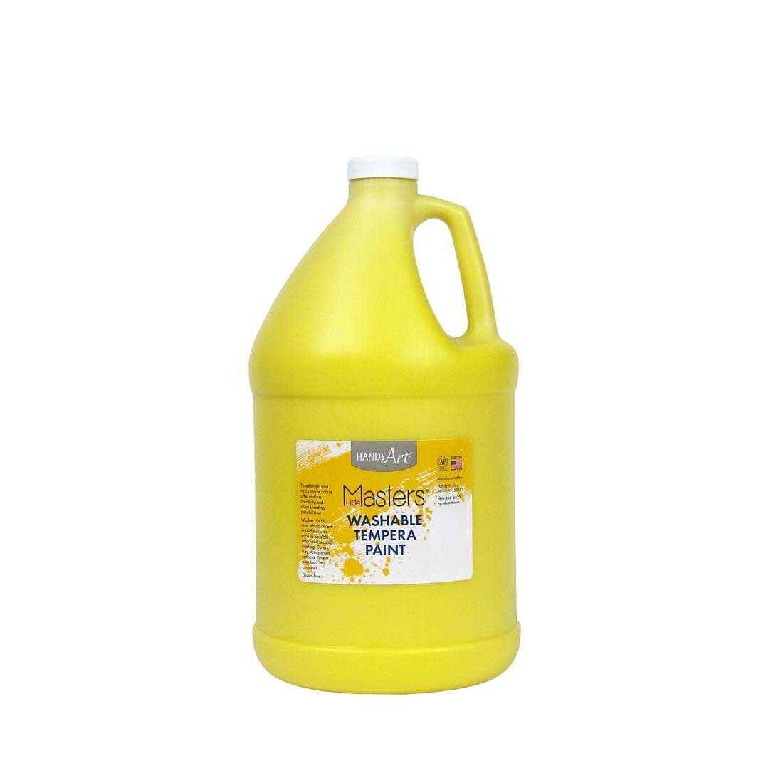 Gallon of Yellow Handy Art Little Masters Washable Tempera Paint