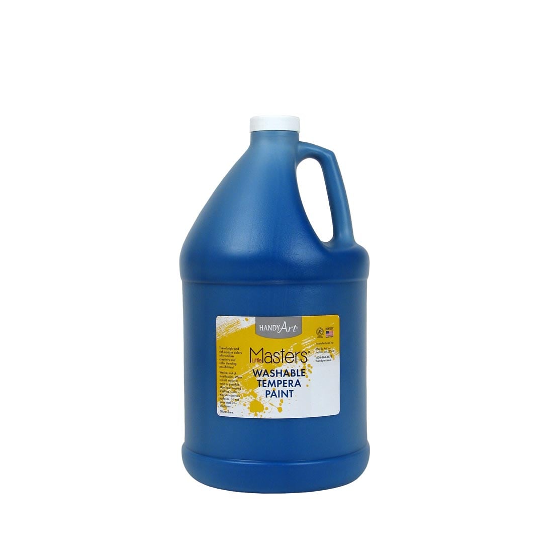 Gallon of Blue Handy Art Little Masters Washable Tempera Paint