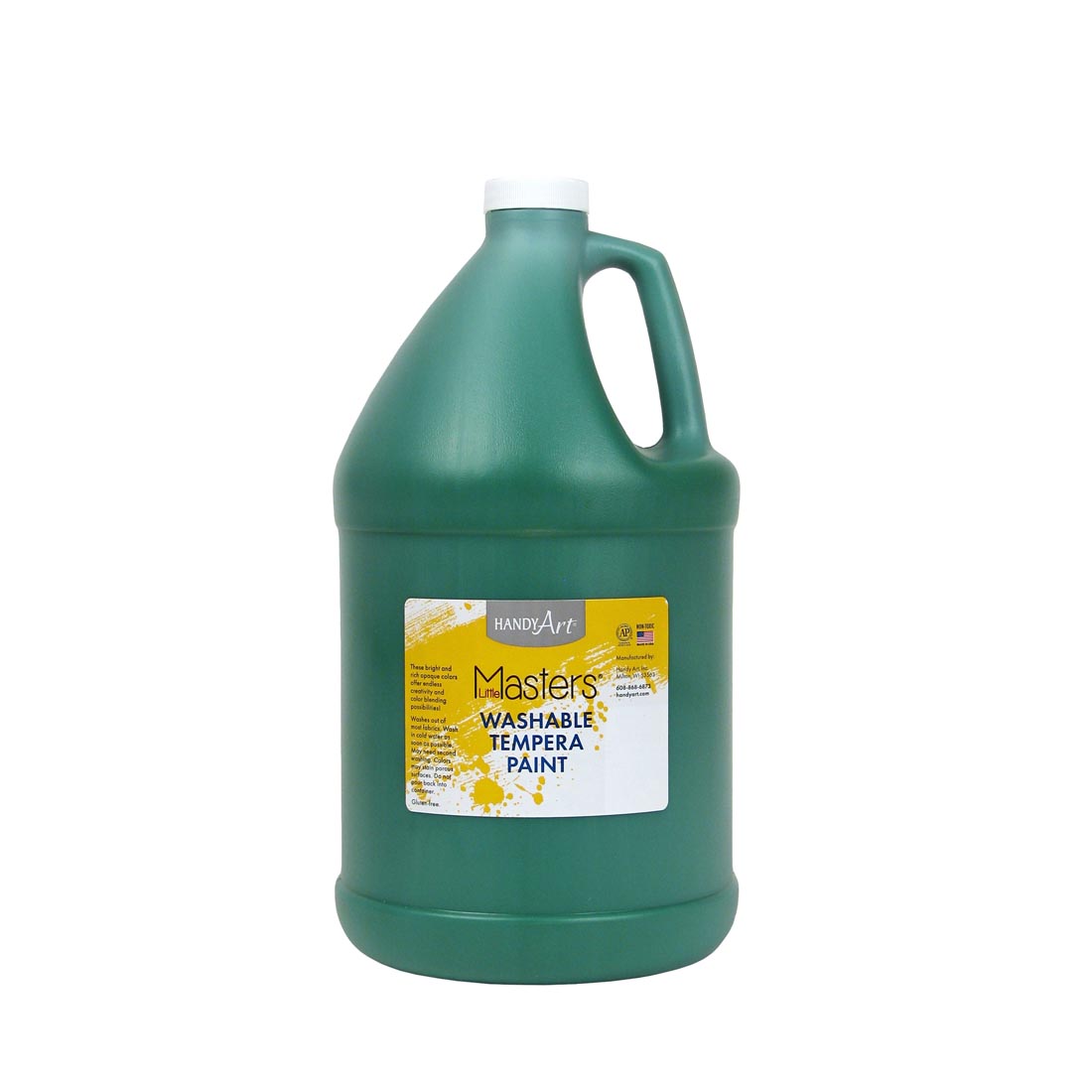 Gallon of Green Handy Art Little Masters Washable Tempera Paint