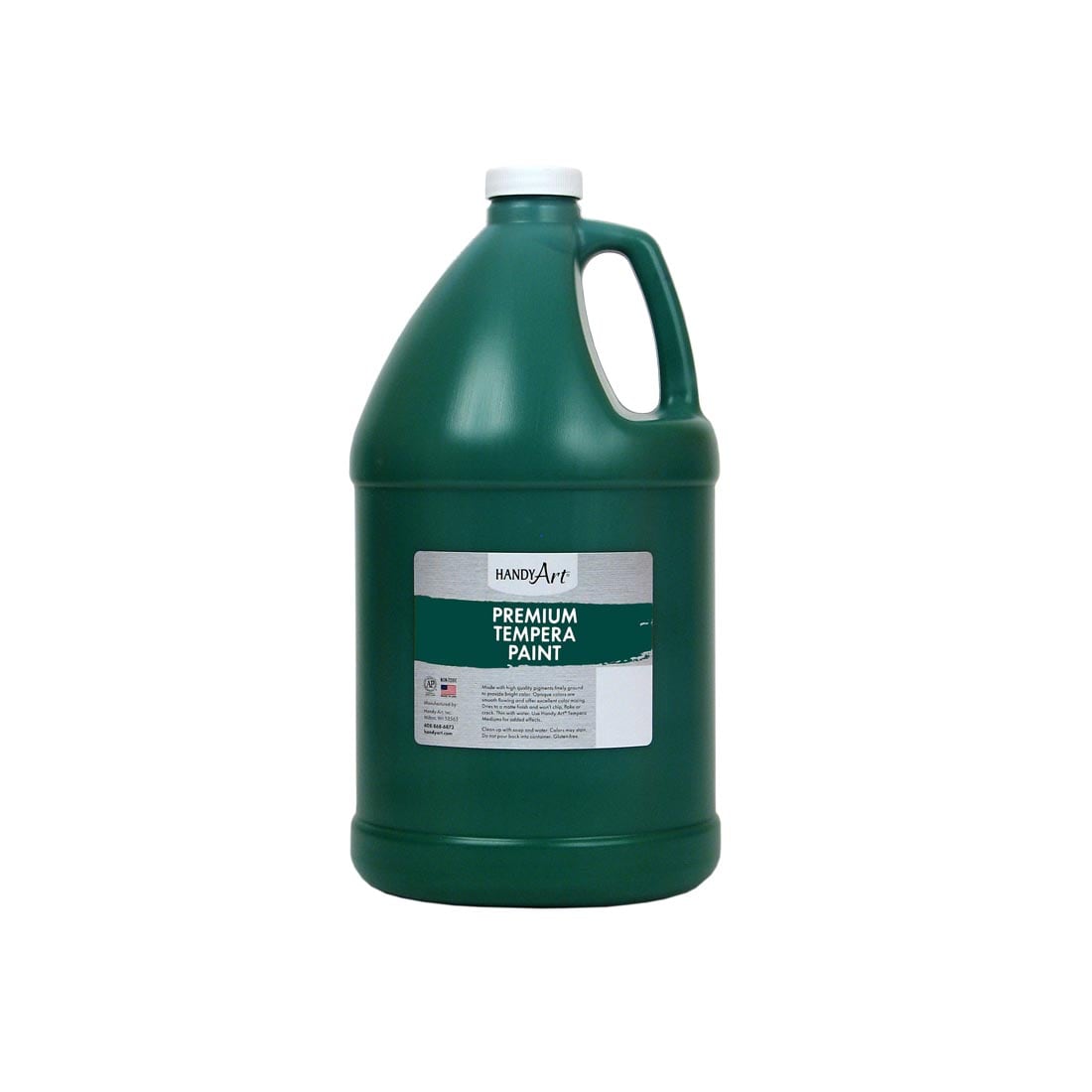 Gallon of Green Handy Art Premium Tempera Paint